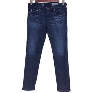 AG Adriano Goldschmied The Stilt Cigarette Leg Denim Blue Jeans Women's 26 26R